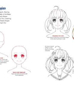The Master Guide to Drawing Anime: How to Draw Original Characters from Simple Templates – A How to Draw Anime / Manga Books Series (Volume 1) Paperback, Illustrated 36 81nmCTAPbrL