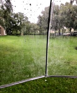 Totes Signature Clear Bubble, Rain & Windproof Umbrella - Perfect for Weddings, Travel and Outdoor Events - Curved Handle with Deluxe Finish, in Transparent or Colorful Design Options 36 81nmtxRwK7L