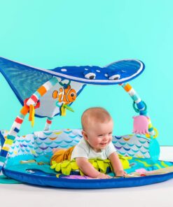Bright Starts Disney Baby Finding Nemo Mr. Ray Ocean Lights & Music Gym, Ages Newborn + 34 81nnCgl2SL