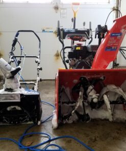 Snow Joe SJ623E 18-Inch 15-Amp Electric Walk-Behind Single Stage Snow Blower w/ Headlight, 18-Inch 37 81nnhZPva2L