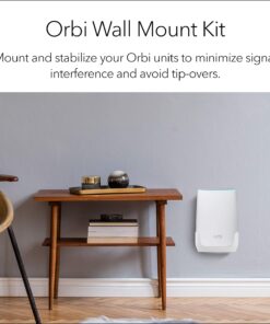 Alternative view of NETGEAR Orbi Wall Mount - Compatible with Orbi WiFi Router, Satellite, RBK50, RBK752, RBK852, RBK853, RBKE963 and More, 1 Pack (RBKWM-10000S)