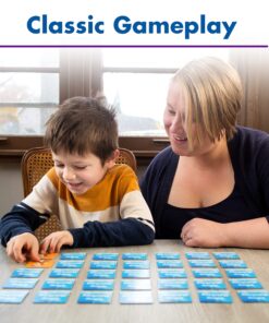 Alternative view of Disney Classic Characters Matching Game by Wonder Forge | For Boys & Girls Age 3 to 5 | A Fun & Fast Disney Memory Game for Kids | Mickey Mouse, Minnie Mouse, Donald Duck, Blue Disney Classic Matching