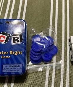 LCR® Left Center Right™ Dice Game - Blue Tin 15 81nopgC8G L