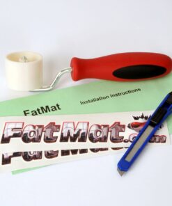 Fatmat Self-Adhesive Sound Deadener Pack with Install Kit - 25 Sq Ft x 50 mil Thick 17 81npICnBs L
