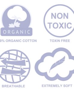 My Tiny Tot Baby Crib Sheets Boy or Girl (2 Pack) – Organic Cotton Fitted Crib Sheet Set for Baby Crib Mattress – Extra Soft, Premium Baby Nursery Bedding – Pink 15 81nprMB4cdL