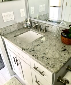 Cosmas 25 Pack 305-030SN Satin Nickel Cabinet Hardware Euro Style Bar Handle Pull - 3" Inch (76mm) Hole Centers, 5-3/8" Overall Length, 1/2" Inch Bar Diameter 32 81nqQWBkS3L