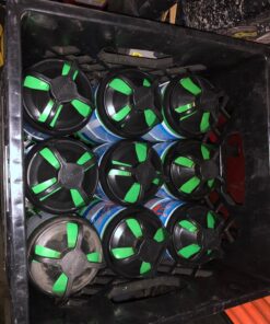 Flame King Refillable 1LB Empty Propane Cylinder Tank - Reusable - Safe and Legal Refill Option - DOT Compliant - 16.4 oz, Green Green Tank 21 81nqTypAhoL