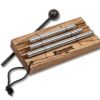 TreeWorks Chimes Energy Chime with Mallet for Meditation, Sound Healing or Yoga, 3 Notes –– Made in U.S.A. –– Long Resonance with Brilliant Tone, Solid Tennessee Hardwood Mantle (TRE420) three tone 2 81nsFqi4IRL