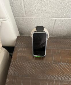 Wireless Charging Stand, GEEKERA 3 in 1 Wireless Charger Dock Station for iPhone 15 14 13 12 11 Pro Max Plus XR XS 8 Plus, Apple Watch Ultra/9/SE/8/7/6/5/4/3/2, AirPods Pro/3 Black 36 81nsOHxxRPL