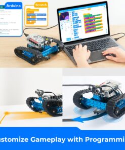 Makeblock mBot Ranger 3 in 1 Robot Toys, Coding Robot Kit STEM Educational Building Toys Support Scratch Arduino Programming, Programmable Remote Control Robot Gift for Kids Ages 10+ 22 81nsf5AwdCL