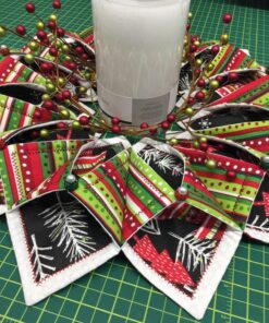 Poorhouse Quilt Designs Fold'n Stitch Wreath Ptrn 15 81nuB4QRCrL