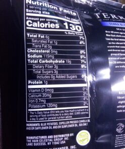 Terra Vegetable Chips, Blues Chips with Sea Salt, 1 Oz (Pack of 24) 16 81nw6kYnT5L