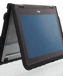 Gumdrop DropTech Laptop Case Fits Dell Chromebook 5190 2-in-1 Designed for K-12 Students, Teachers and Classrooms – Drop Tested, Rugged, Shockproof Bumpers for Reliable Device Protection Color – Black 15 81o 9SZYfbL