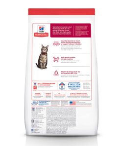 Hill's Pet Nutrition Science Diet Dry Cat Food, Adult, Chicken Recipe, 4 lb. Bag 28 81o MeiQk2L