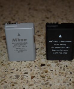 STK EN-EL14 EN-EL14a Battery Pack for Nikon D3200 D3400 D3500 D3300 D3100 D5100 D5200 D5500 D5600 D5300 EL14 EL14A ENEL14 ENEL14A EN EL 14 14a D 3200 3300 3400 3500 3100 5100 5200 5500 5600 Grip 44 81o0ntwzrgL