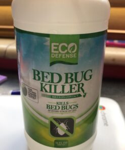 Eco Defense Bed Bug Killer - USDA Biobased Dust Mite Spray Natural Repellent Treatment - Child & Pet Friendly - 16 oz 31 81o168gHd4L