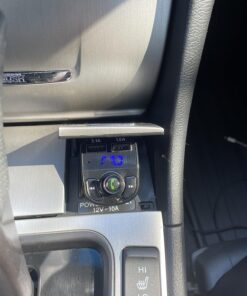 Handsfree Call Car Charger,Wireless Bluetooth FM Transmitter Radio Receiver,Mp3 Audio Music Stereo Adapter,Dual USB Port Charger Compatible for All Smartphones,Samsung Galaxy,LG,HTC,etc. 64 81o1qHCqGxL