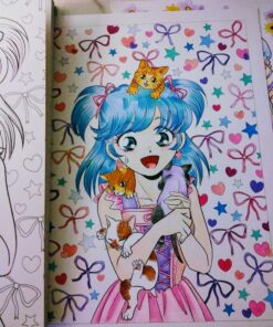 The Manga Artist's Coloring Book: Girls!: Fun Female Characters to Color Paperback 55 81o1sQ3tuUL