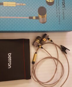 Betron YSM1000 Earphones in Ear Headphones Wired 3.5mm Jack Tangle-Free Cable Case and Noise Isolating Earbuds 47 81o2F0dAoTL