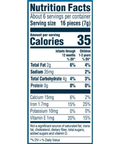 Gerber Snacks for Baby Lil Crunchies, Mild Cheddar, 1.48 Ounce (Pack of 6) 13 81o3WsAWYGL