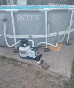 Intex Krystal Clear Sand Filter Pump for Above Ground Pools, 12-inch, 110-120V with GFCI 12 in Pump only 47 81o3bDNiQrL