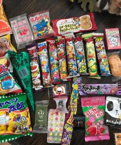Assorted Japanese Junk Food Snack "Dagashi" Economical 34 Packs of 27 Types Assorted 34 Piece Set 53 81o5pJF94L