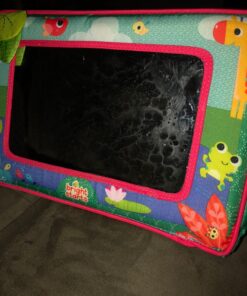 Bright Starts Sit and See Safari Floor Mirror Tummy Time Activity Toy, Ages Newborn + Multi Color 42 81o6ZRYQvRL