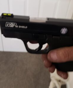 HIVIZ unisex adult Handgun HiViz SW2014 Interchangeable Style Front Sight for Smith Wesson M P Full Size, Green, Red, and White, One Size US 50 81o706FooLL