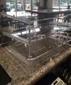 Winco , Medium, Clear 2 Tier 14 81o8gNdLoxL