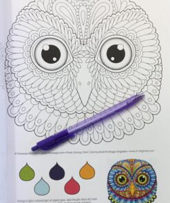 Groovy Owls Coloring Book (Coloring is Fun) (Design Originals) 32 Adorable Art Activities with Quiet, Stoic, Wise, and Happy Owls, plus Beginner-Friendly Advice, Techniques, Color Choices, & Examples Paperback, Coloring Book 49 81o9VmJB0SL