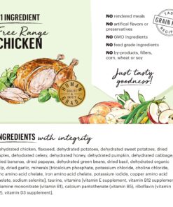 The Honest Kitchen Human Grade Dehydrated Grain Free Dog Food – Complete Meal or Dog Food Topper – Chicken 10 lb (makes 40 lbs) 10 Pound (Pack of 1) 27 81oAivPUnL