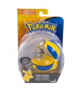 Pokémon Clip And Carry Poké Ball, Machop And Quick Ball 7 81oB ArP7GL