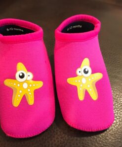 SUIEK Baby Boys Girls Swim Water Shoes Toddler Sandals for Pool Beach 6-12 Months Infant Rose Red 27 81oBIMcXYsL