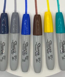 SHARPIE Permanent Markers, Broad, Chisel Tip, 8-Pack, Assorted 2015 Colors (1927322) 25 81oC68nkpcL