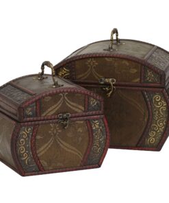 Nearly Natural 528 Decorative Chests (Set of 2) 29 81oCqm1RXKL