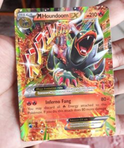 Alternative view of Pokemon - Mega-Houndoom-EX (22/162) - XY Breakthrough - Holo