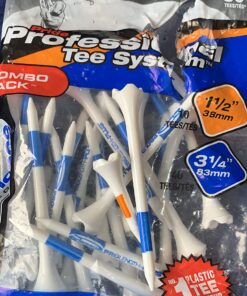 Pride Professional Tee System Plastic Golf Tees (Pack of 50), 40 Count 3-1/4-Inch + 10 Count 1-1/2-Inch,White 25 81oEEHVZtJL