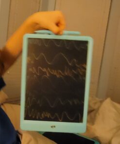 KOKODI LCD Writing Tablet, 10 Inch Colorful Toddler Doodle Board Drawing Tablet, Erasable Reusable Electronic Drawing Pads, Educational and Learning Toy for 3-6 Years Old Boy and Girls Blue 10in 31 81oF8zDN JL