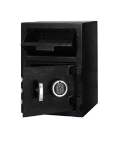 Templeton Safes Standard Depository Drop Slot Safe with Electronic Keypad Combination & Key Backup, 1.12 CBF Standard - 1.12 CBF 11 81oFCYKecCL