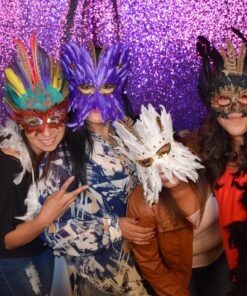 Fun Express Deluxe Feather Mask Assortment (1 Dozen)(Discontinued by manufacturer) 25 81oG4jCIL6L