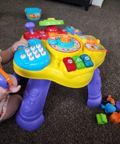VTech Magic Star Learning Table (Frustration Free Packaging), Yellow Frustration Free Packaging 21 81oH5heSrrL