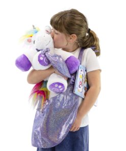 Plushible Unicorn Stuffed Animal for Kids (Poppy's The Greatest Gift Set) Poppy's The Greatest Gift Set 15 81oH8wdzsQL