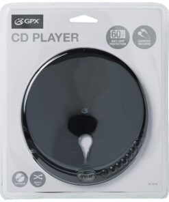 GPX PC301B Portable CD Player with Stereo Earbuds and Anti-Skip Protection (PC301B),Black, Single Standard Packaging 13 81oHGkmcKL