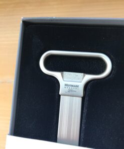 Monopol Westmark Germany Steel Two-Prong Cork Puller with Cover (Silver Satin) Chrome 25 81oHObc2mVL
