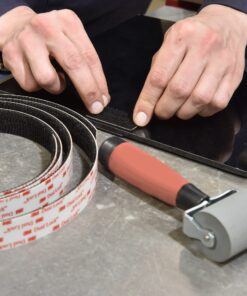 3M Dual Lock Reclosable Fasteners Heavy Duty Industrial Use Black TB3550 1" x 10 ft Mated Strip Indoor/Outdoor Use Great for Metal, Glass, Acrylic, PC, ABS 18 81oIuB47PIL