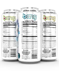Bang Energy 3 Flavor Variety Pack, Sugar-Free, Energy Drink, 16 Ounce (Pack of 12) 16 Ounce (Pack of 12) 10 81oJbJQTG5L