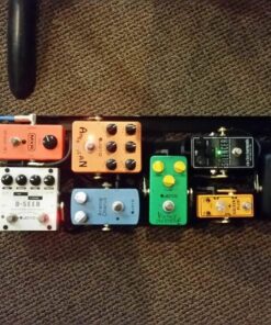 WORLDS BEST CABLES 6 Units - 6 Inch -Pedal, Effects, Patch, Instrument Cable Custom Made Made Using Mogami 2319 Wire and Eminence Gold Plated ¼ inch (6.35mm) R/A Pancake Type Connectors 41 81oJjjAx0L