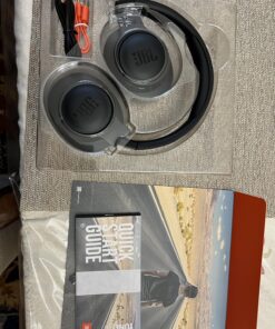 JBL Tune 710BT Wireless Over-Ear - Bluetooth Headphones with Microphone, 50H Battery, Hands-Free Calls, Portable (Black), Medium Black 25 81oK4wGzMSL