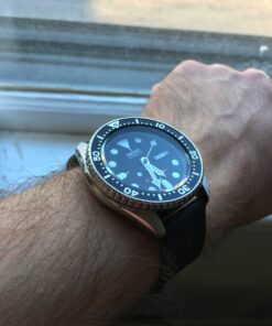 SEIKO Men's Automatic Analogue Watch with Rubber Strap SKX007K 56 81oKKT56f0L