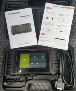 FOXWELL OBD2 Scanner NT716, 9+ Resets Auto Scan Tool ABS SRS Transmission Engine Diagnostic Code Reader Free Update Injector Coding/D-P-F/BMS/ABS Bleeding/Oil Light/EPB/TPMS/SAS/Throttle Relearn 2023 36 81oKXexpX0L